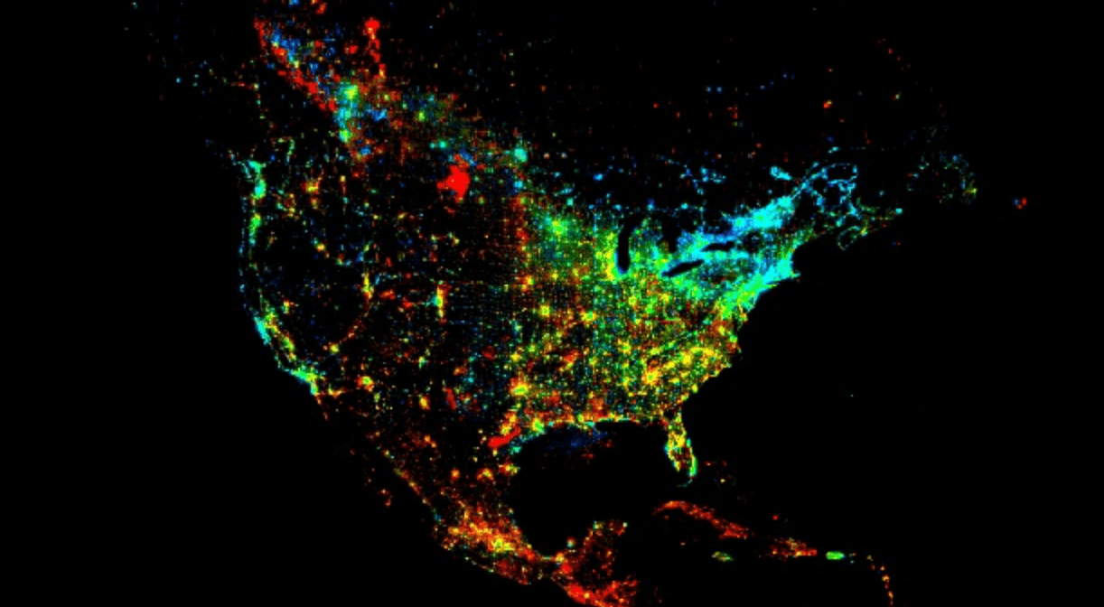 Beyond the Static Map: Building an Interactive Nighttime Lights Trend Analyzer with Google Earth Engine and Python